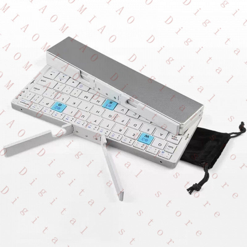 Thumbnail: RY  BOW HB199 Foldable Mini Bluetooth Keyboard For HUAWEI Mate XT Ultimate Mate 