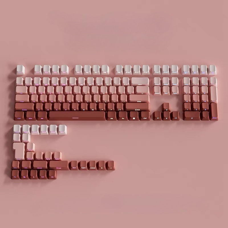Thumbnail: 2025 New Original Daylight Cherry Keycaps PBT Translucent Gradient Color Side En