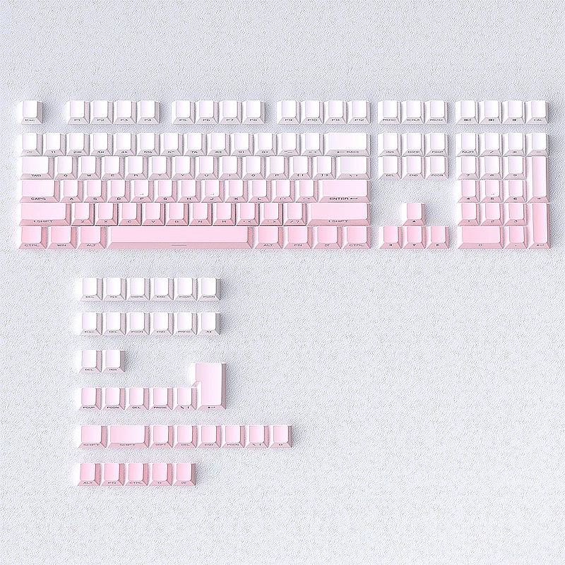 Thumbnail: 2025 New Original Daylight Cherry Keycaps PBT Translucent Gradient Color Side En