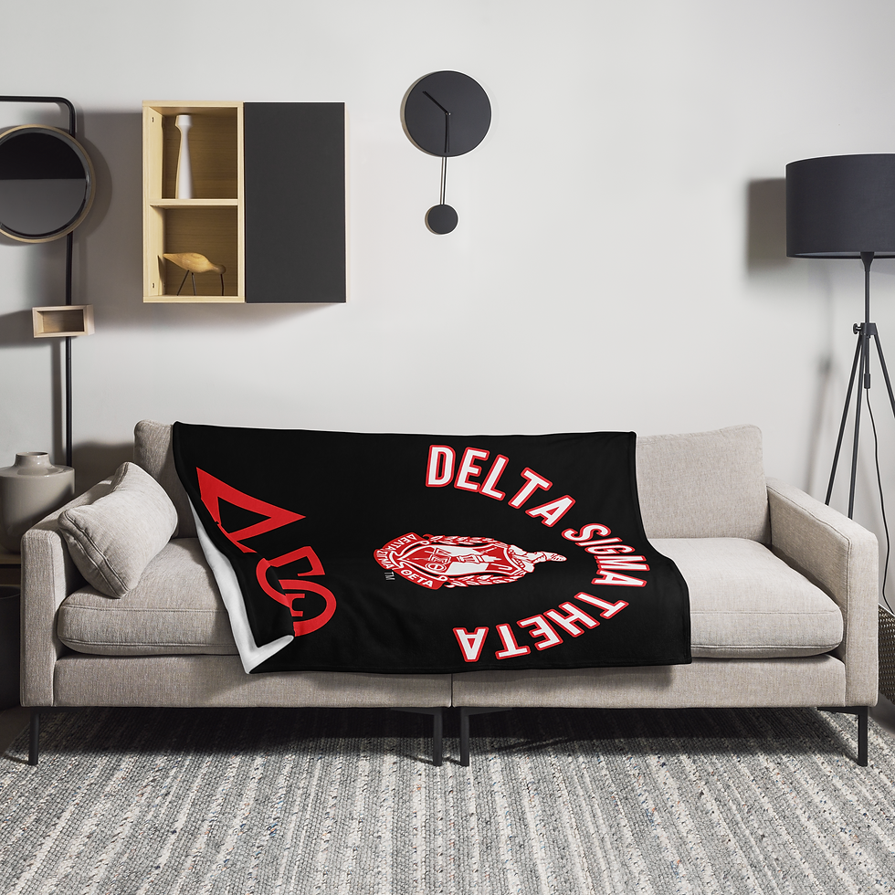Thumbnail: Delta Sigma Theta Throw Blanket