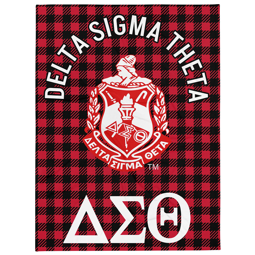 Thumbnail: Delta Sigma Theta Throw Blanket