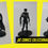 Miniatura: DC ColeccionableBatman - Juego de 7 mini figuras de Batman, color blanco y negro