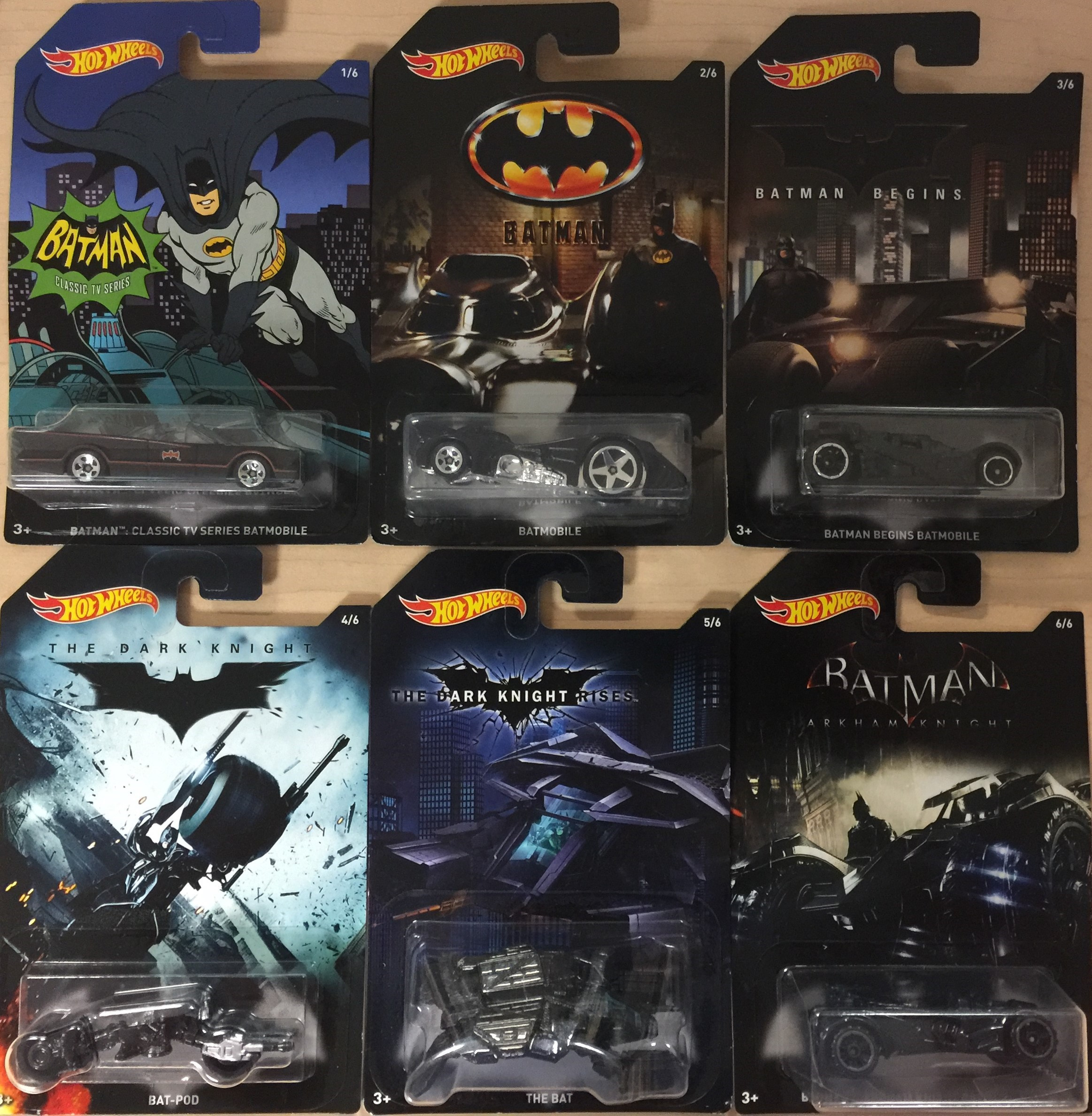 Colección de autos Batman Hot Whells¡¡