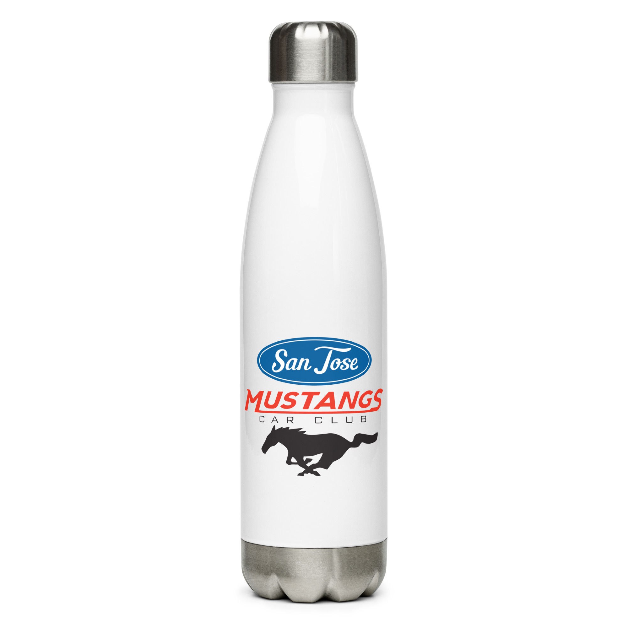Stainless Steel Water Bottle - White