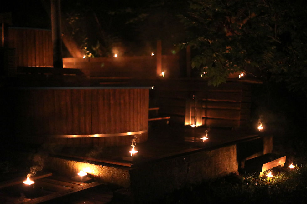 Avsluta dagen på bästa sätt i våra badtunnor