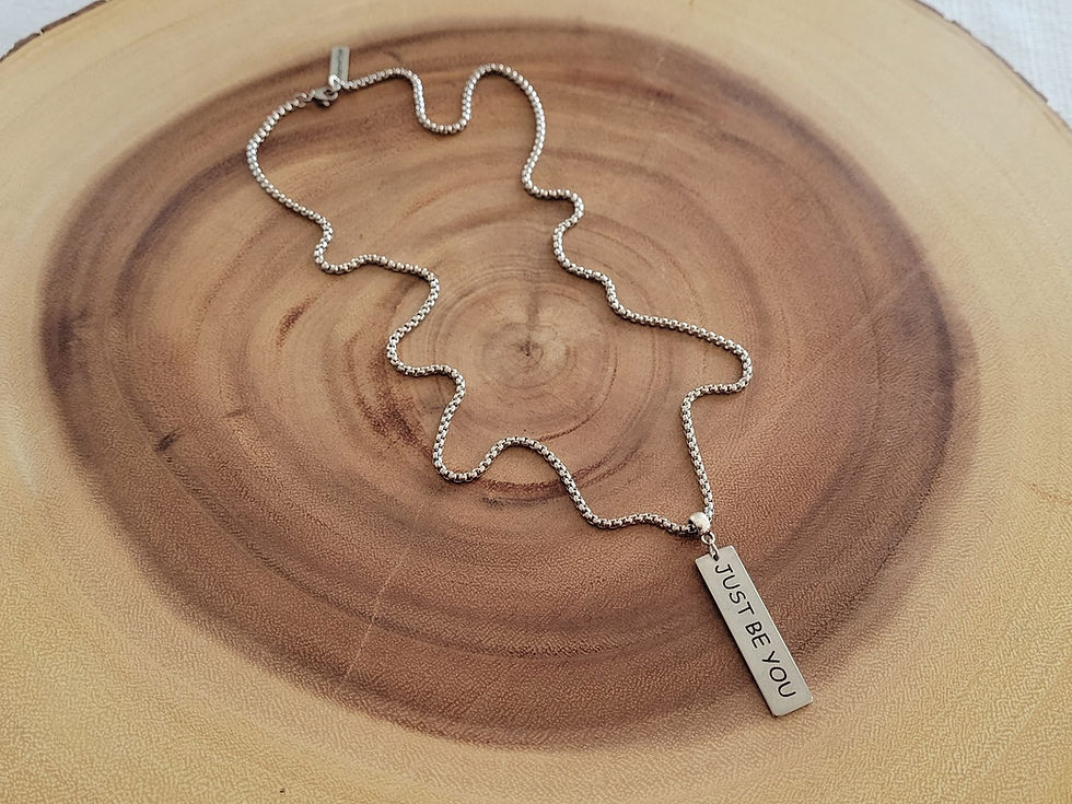 Thumbnail: JUST BE YOU Stainless Steel Necklace