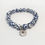 Thumbnail: Navy Blue Agate Handmade Bracelet