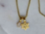 Star of David/Chai and Cubic Zircon Hamsa 18K Gold Plated Necklace