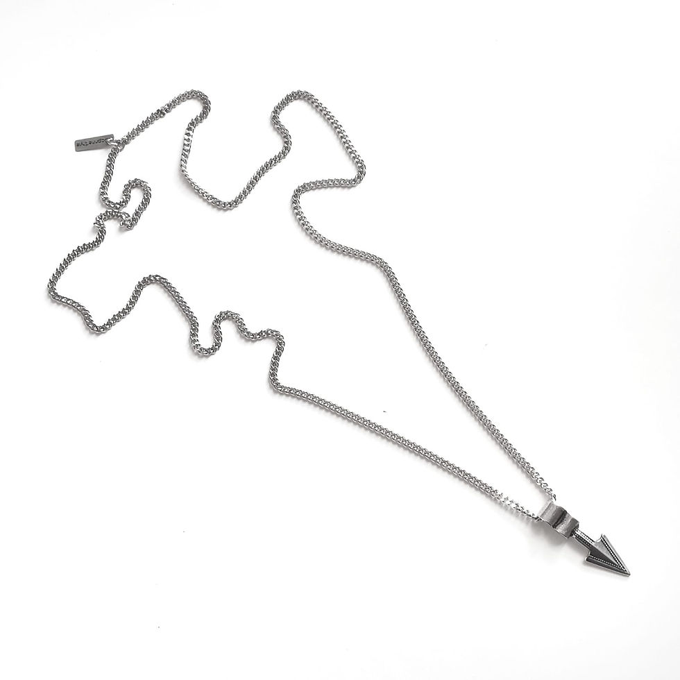 Thumbnail: Arrow Necklace in Gold or Silver