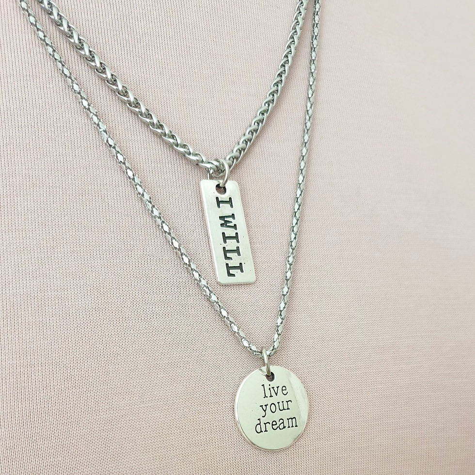 Thumbnail: "Live your Dream" Necklace