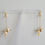 Thumbnail: Hummingbird Gold Plated Handmade Earrings