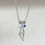 Thumbnail: Jewish Jewelry Map of Israel stainless steel handmade necklace