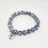 Thumbnail: Navy Blue Agate Handmade Bracelet