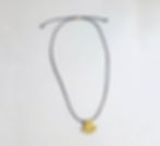 24k Gold Plated Fan Handmade Leather Necklace
