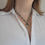 Thumbnail: Statement Funky Silver Plated Arrow Necklace