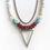 Thumbnail: Arrow 2 Layers Handmade Necklace