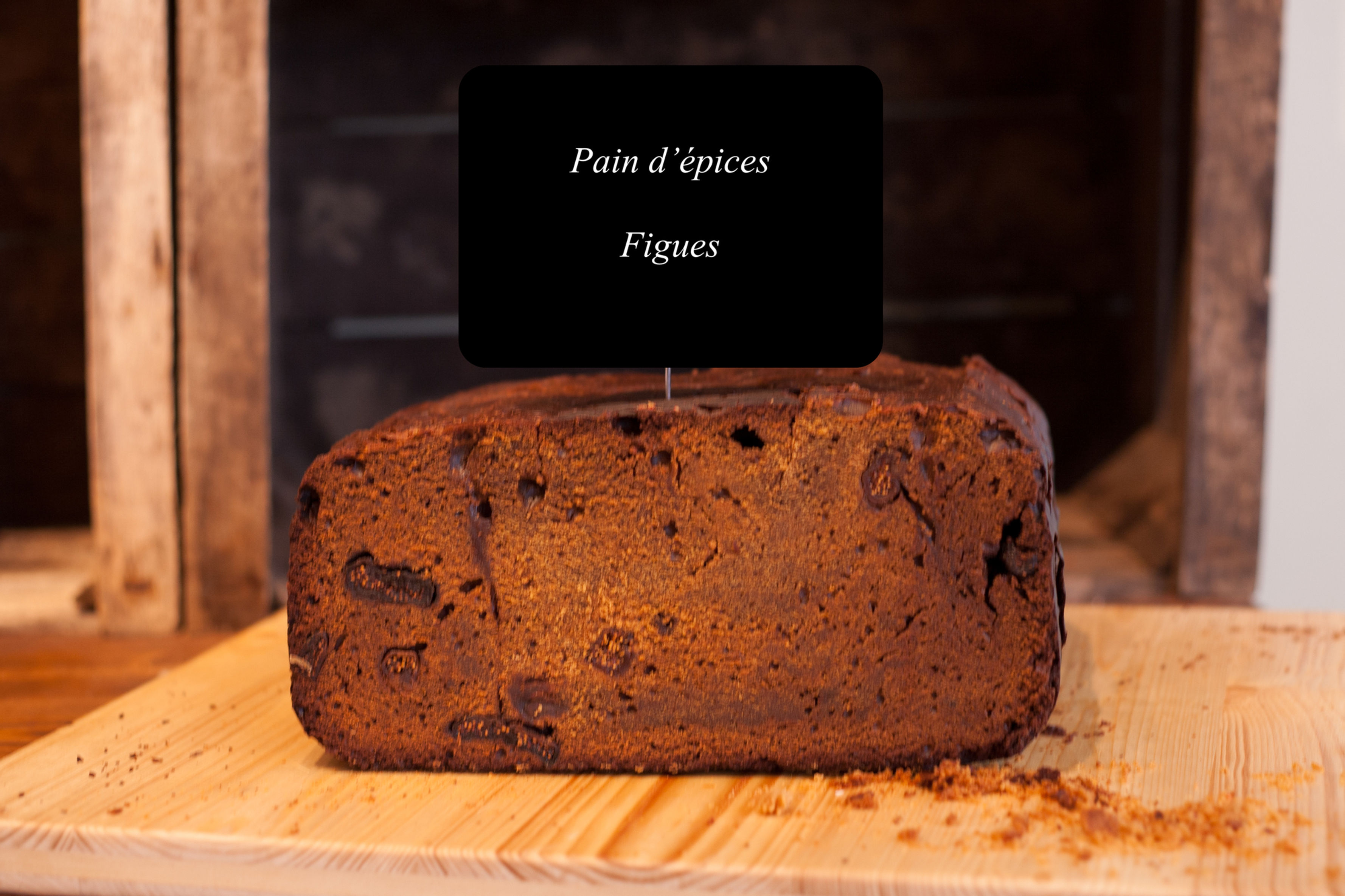 Pain d'épices Figues (Format 2kg à la coupe)