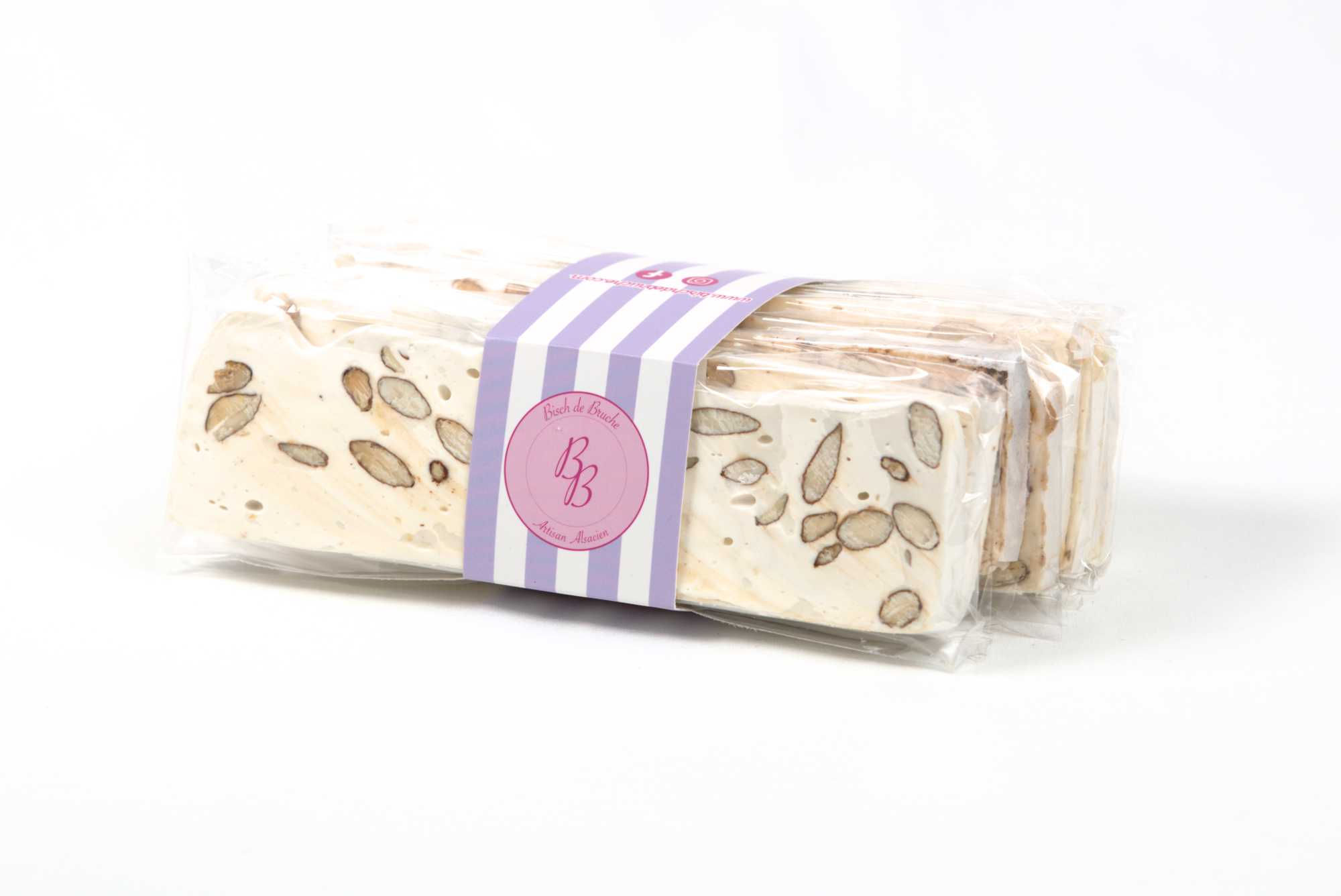 Lot de 7 Barres de Nougat au Miel (560g)