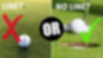 I don’t like using a line