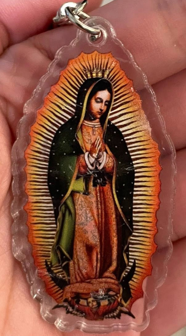 Miniatura: Llavero de la Virgen de Guadalupe