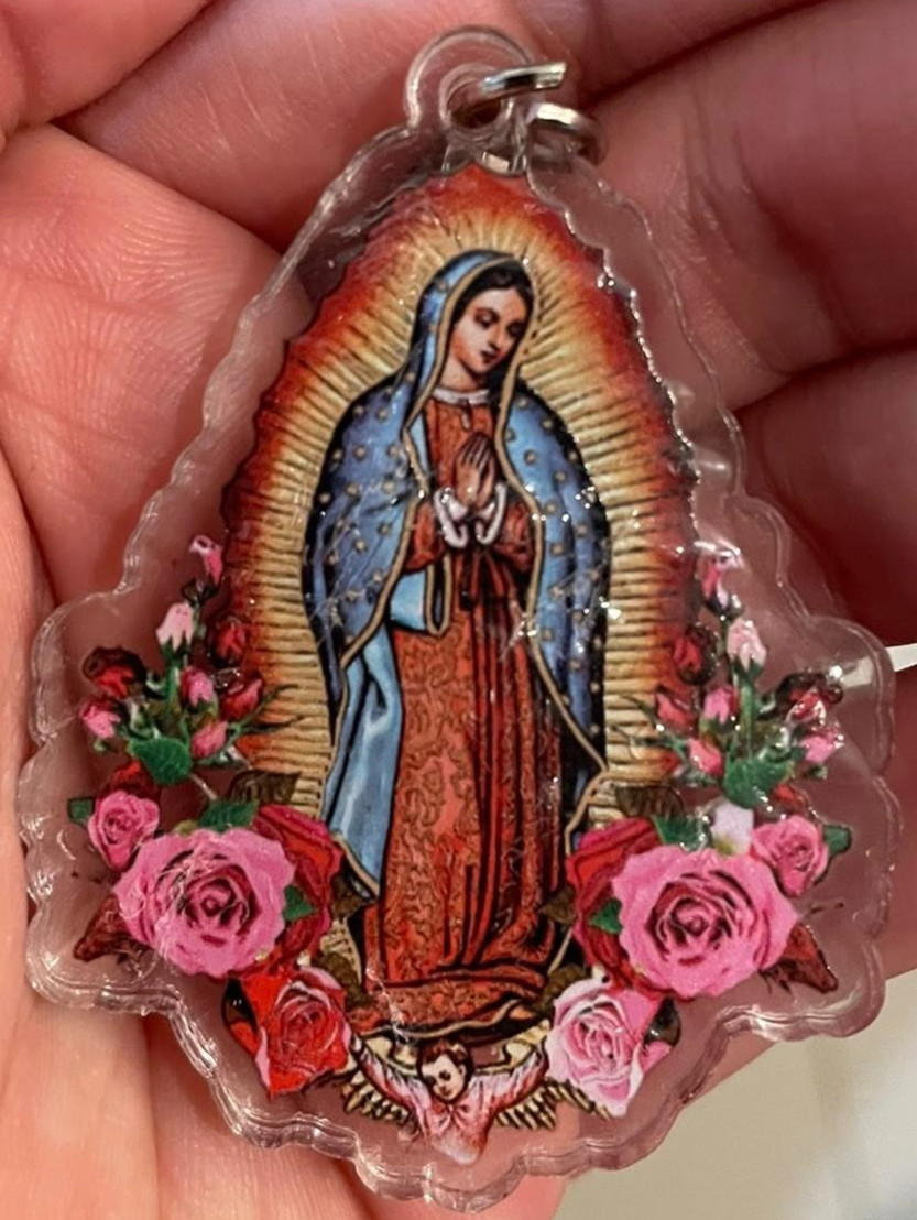 Miniatura: Llavero de la Virgen de Guadalupe