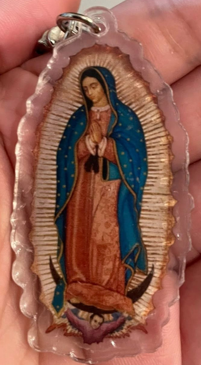 Miniatura: Llavero de la Virgen de Guadalupe
