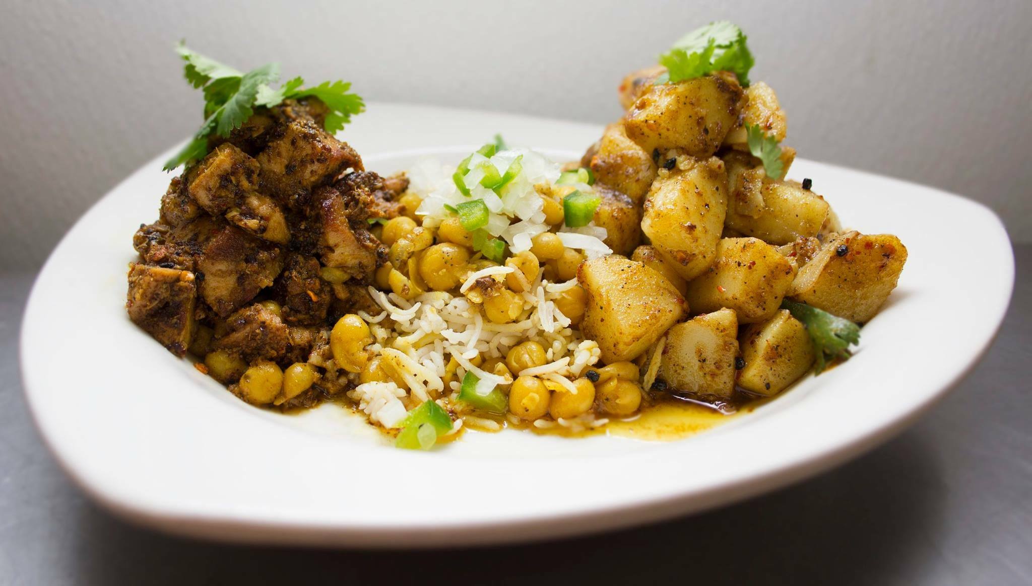 Arranged Food and Objects