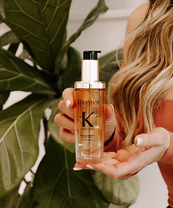 Kerastase UltimÄ™ Elixir used by JAMIE STEELE