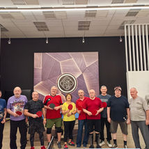 В клубе "Активное долголетие" г.о. Домодедово прошло очередное занятие по настольному теннису