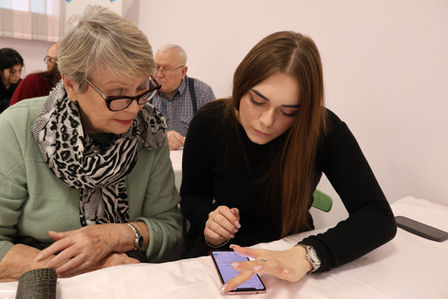 Прошло занятие по компьютерной грамотности с участниками проекта «Активное долголетие» г.о. Домодедово