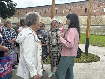 Eчастники программы «Активное долголетие» побывали с экскурсией в городском округе Зарайск