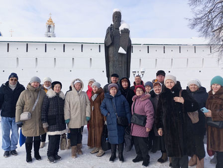Участники программы "Активное долголетие" побывали с экскурсией в г. Сергиев Посад
