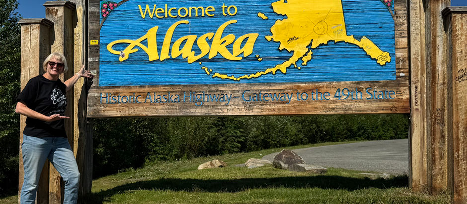 Over the Border Into Alaska!