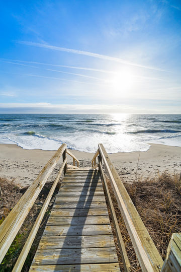 Beach access in Wilmington, NC