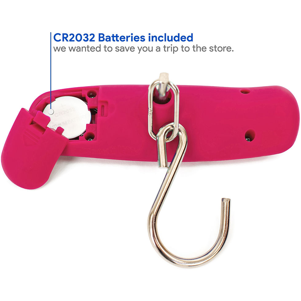 Thumbnail: Digital Luggage Scale | Pink