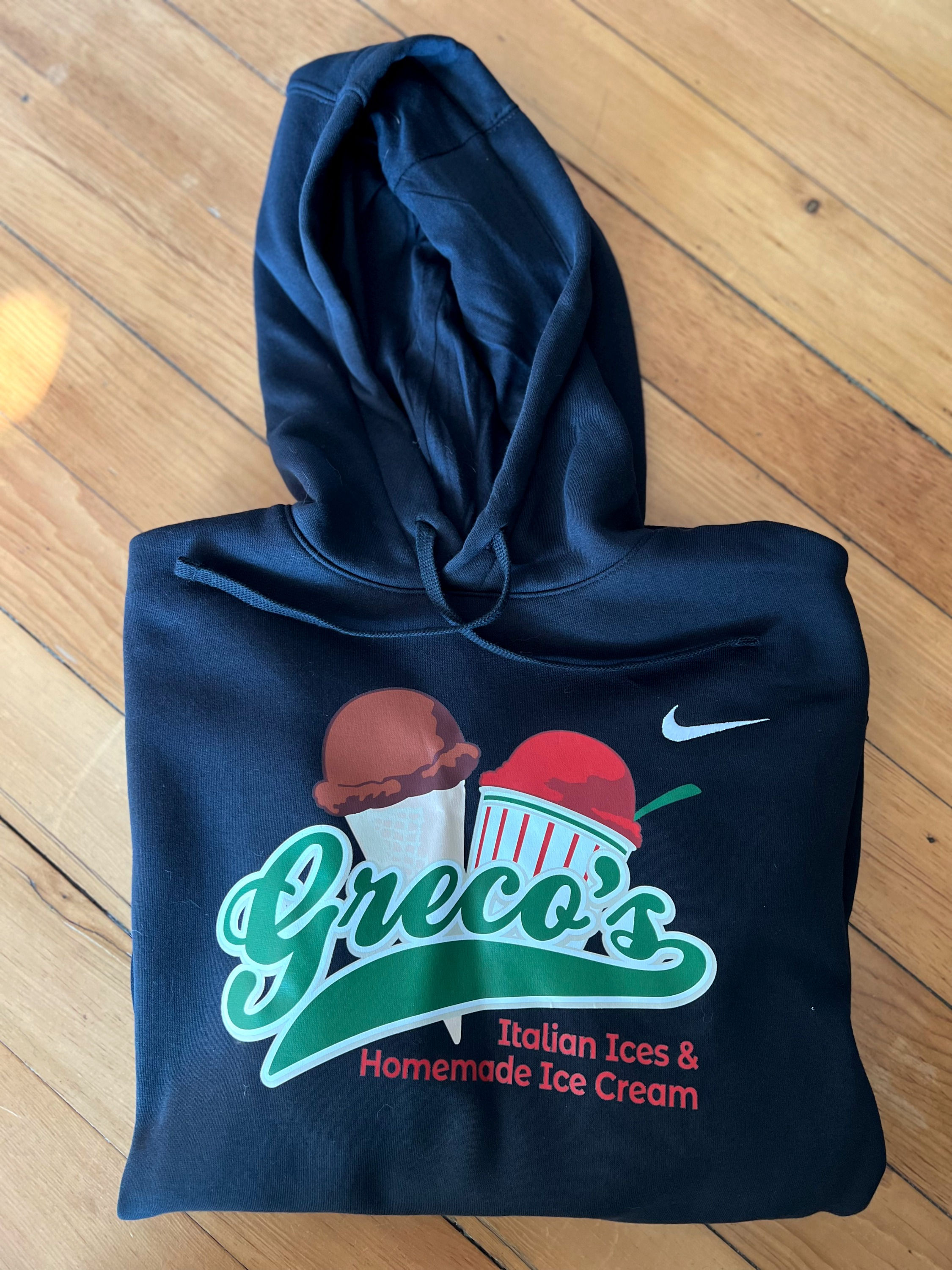 Greco's Nike hoodie
