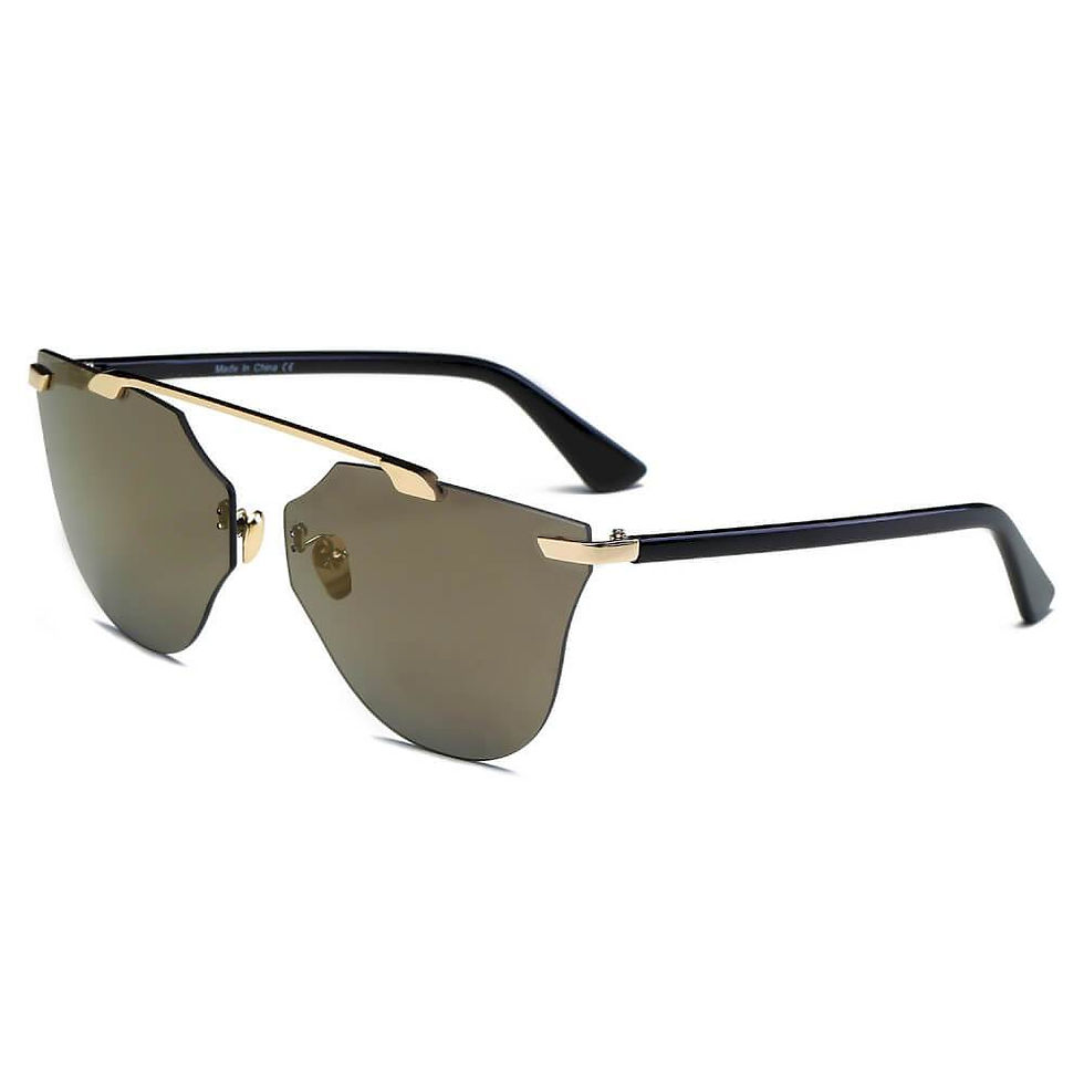 Thumbnail: ALLEGAN | Women Round Cat Eye Sunglasses
