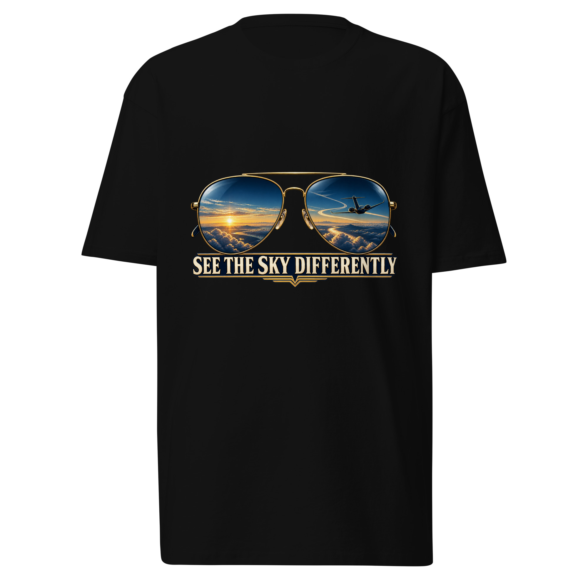 See the Sky Differently Aviator Tee — image 1