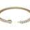 Thumbnail: 6ctw Created Moissanite Tennis Bracelet - 3mm Stones - 14K Gold Overlay in White