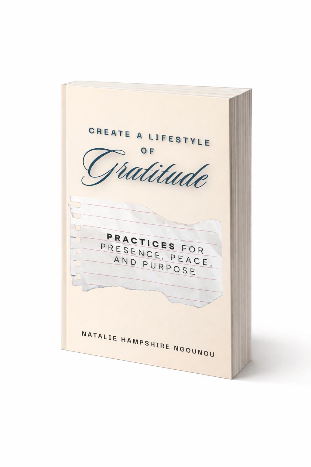 Create a Lifestyle of Gratitude Book-SIGNED COPY