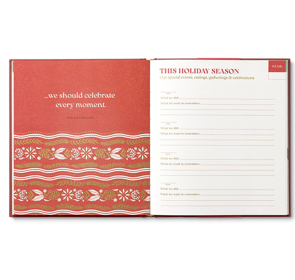 Thumbnail: “Our Holidays” Keepsake & Memory Book