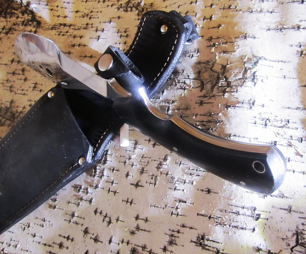 Миниатюра: Нож "Трекер" цельнометаллический 95х18