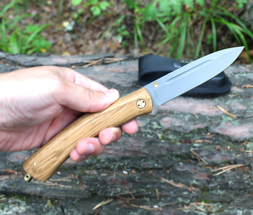 Миниатюра: Нож складной "ПОПУТЧИК" с клинком из стали 95х18