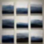 From Blue Ridge to Boulder, mountains, acrylic on panel, contemporary painting, Tracey Lane, Atlanta, Georgia