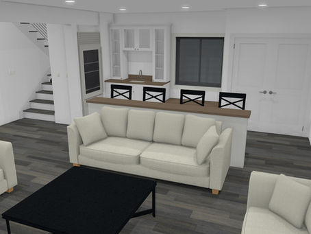 Creating a finished basement plan