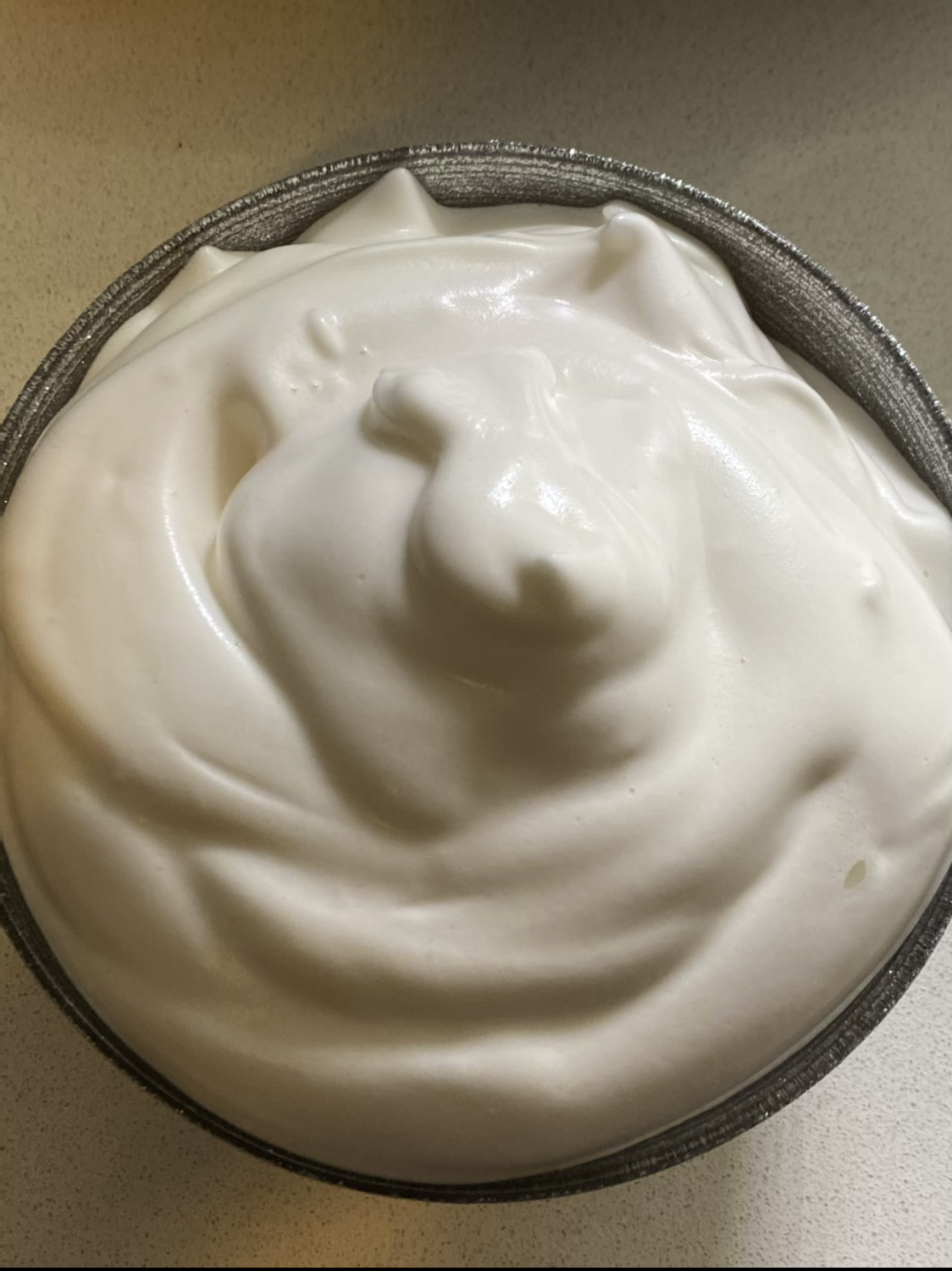 Aquafaba Whipped Cream Recipe