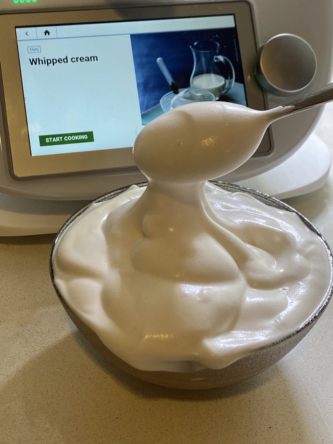 Vegan Aquafaba Whipped Cream
