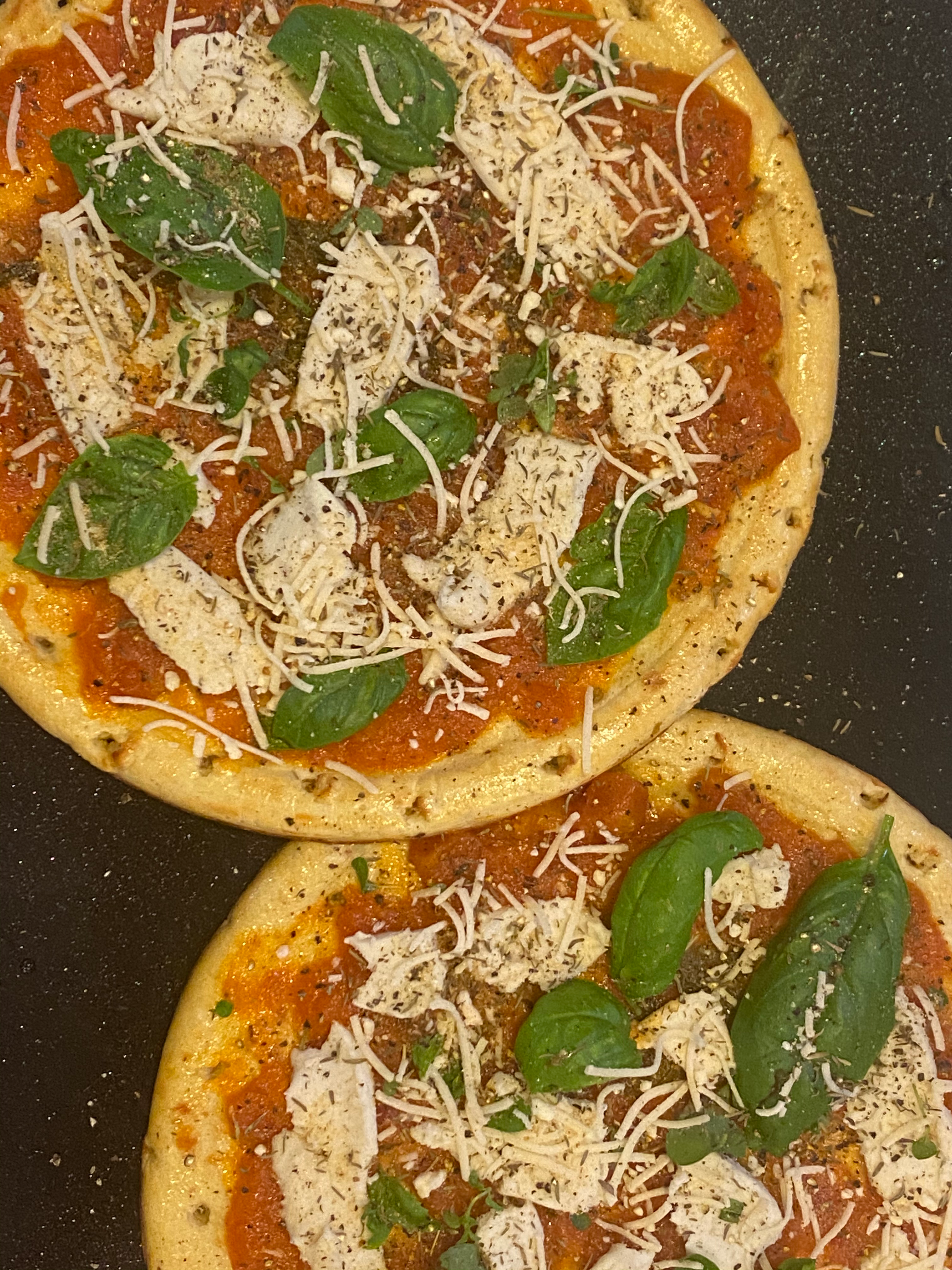 vegan pizza margarita