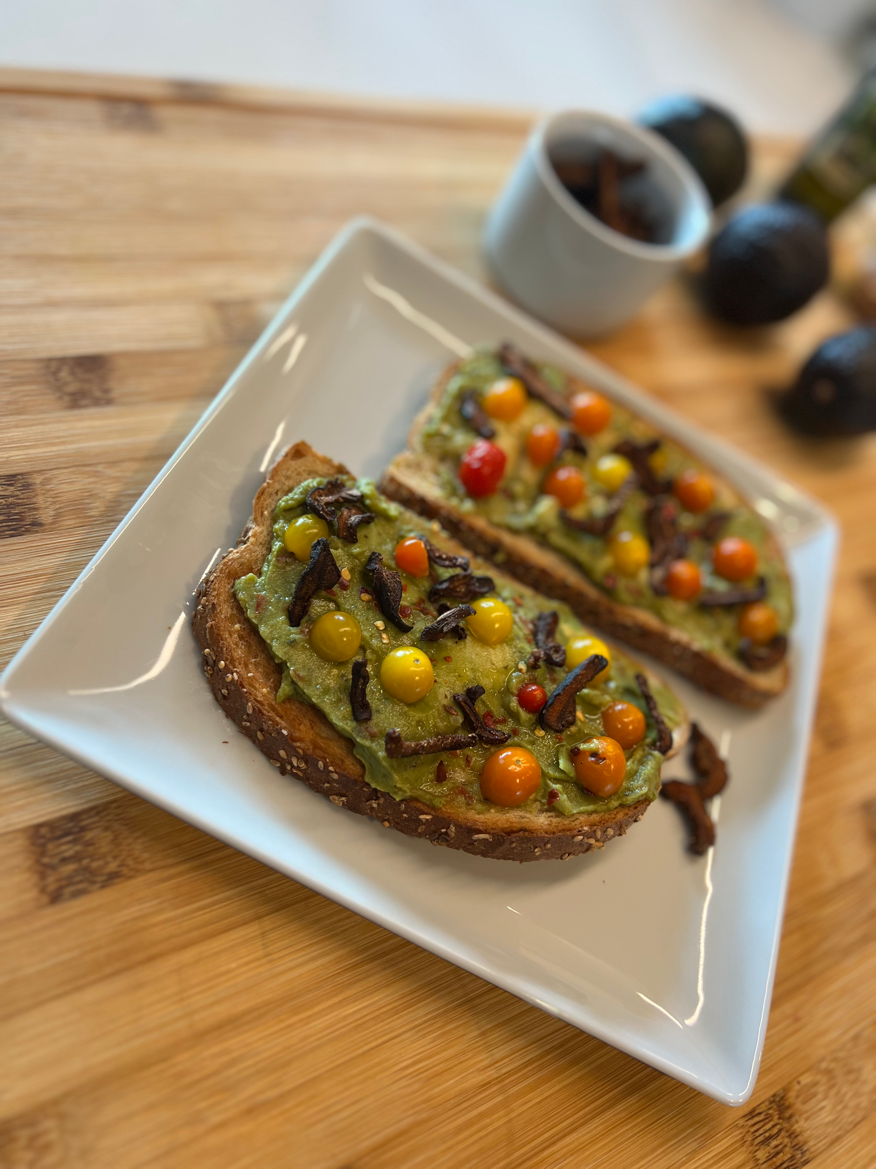loaded avocado toast recipe
