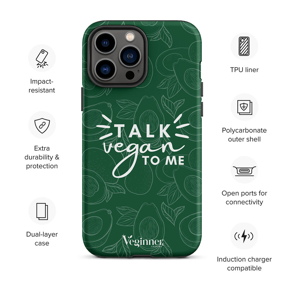 Thumbnail: Talk Vegan To Me - Tough Case for iPhone®